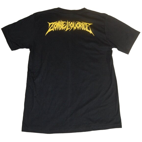 Vintage Zombie Liquorice Graphic T-Shirt Horror Heavy Metal Tag Men’s Large - Picture 4 of 5